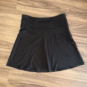 Athleta Womens‎ Black Ponte Twill Skyose Skirt size 8